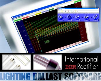IR公司的电子镇流器计软件 能同时出原理图参数 BallastDesigner V4.2