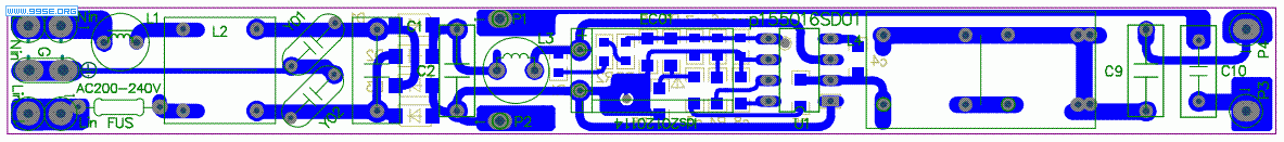 T5 14W PCB